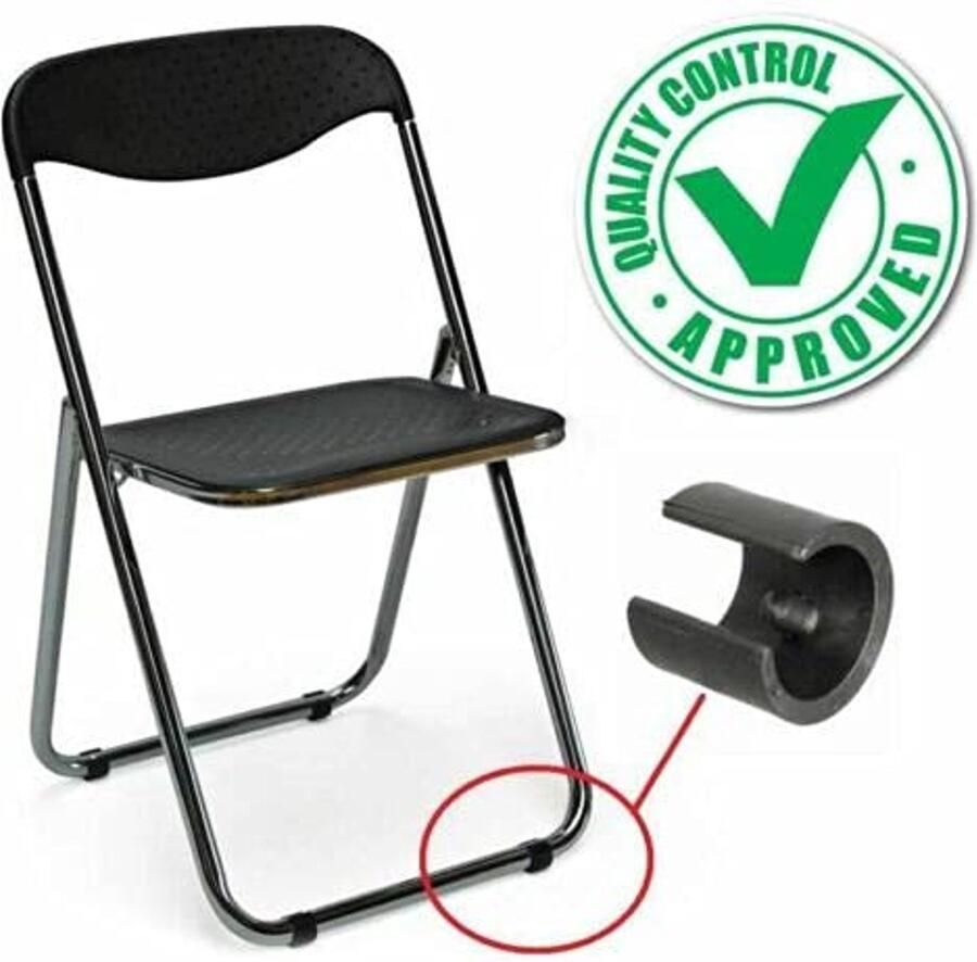 Klem Glijders voor Stoelpootdoppen 10x Voetdoppen voor Ronde Meubelpoten (D1: 14-16mm)