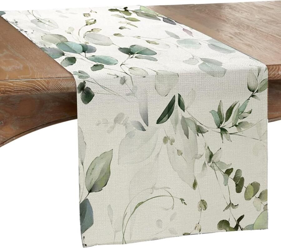 Kleurige tafelloper 100% polyester 40 x 180 cm ideaal voor feestjes