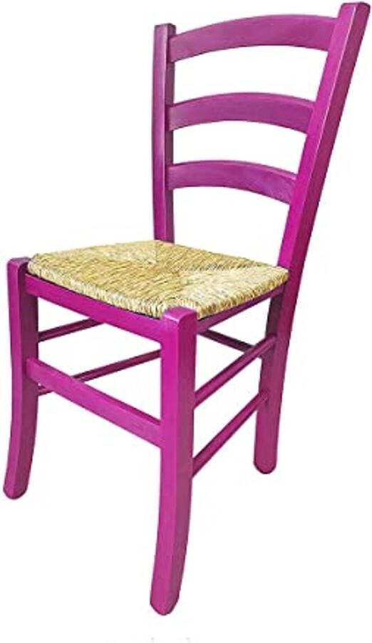Kleurrijke houten stoel voor restaurant en huis Venetië stijl