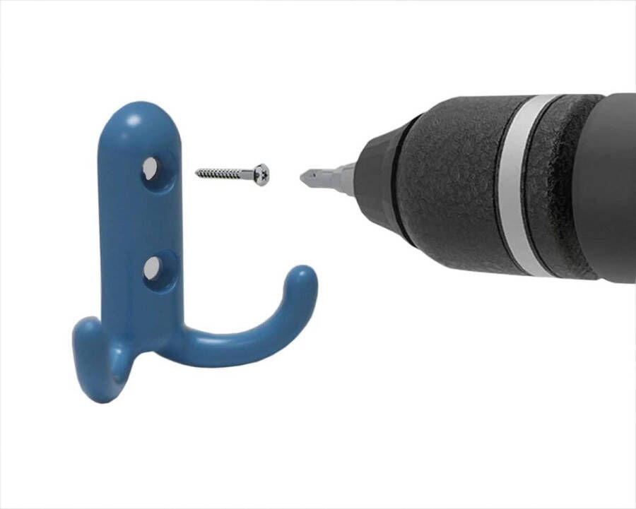 Kleurrijke Kapstokhaken voor Kinderen Set van 6 Metaal Voor Keuken Deur Badkamer Slaapzaal en Meer