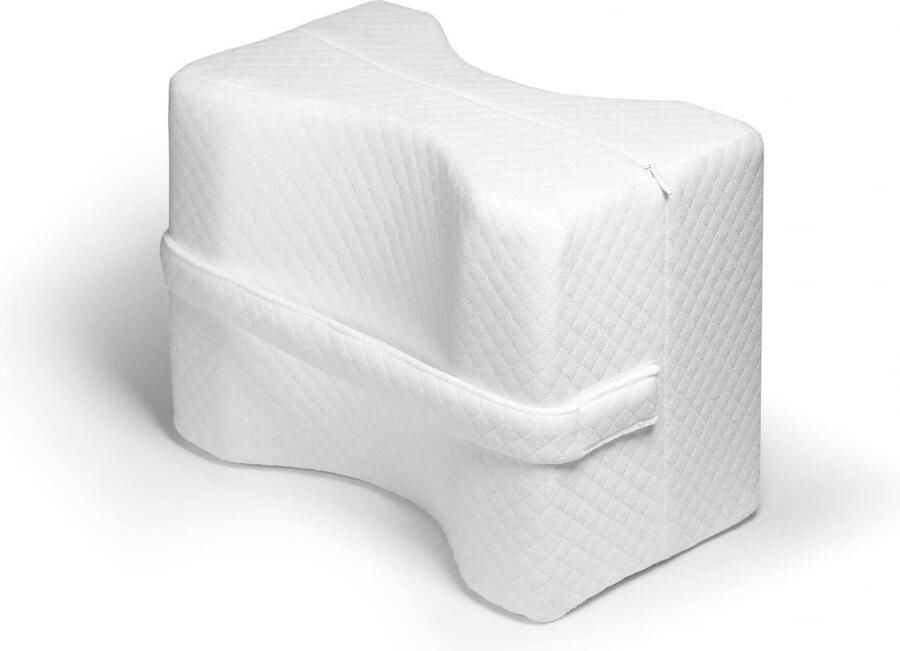 Kniekussen voor Heuppijn en beensteunkussen met memory foam – Ergonomisch en Comfortabel – Pijnverlichting – LX-026 Kniekussen voor in bed