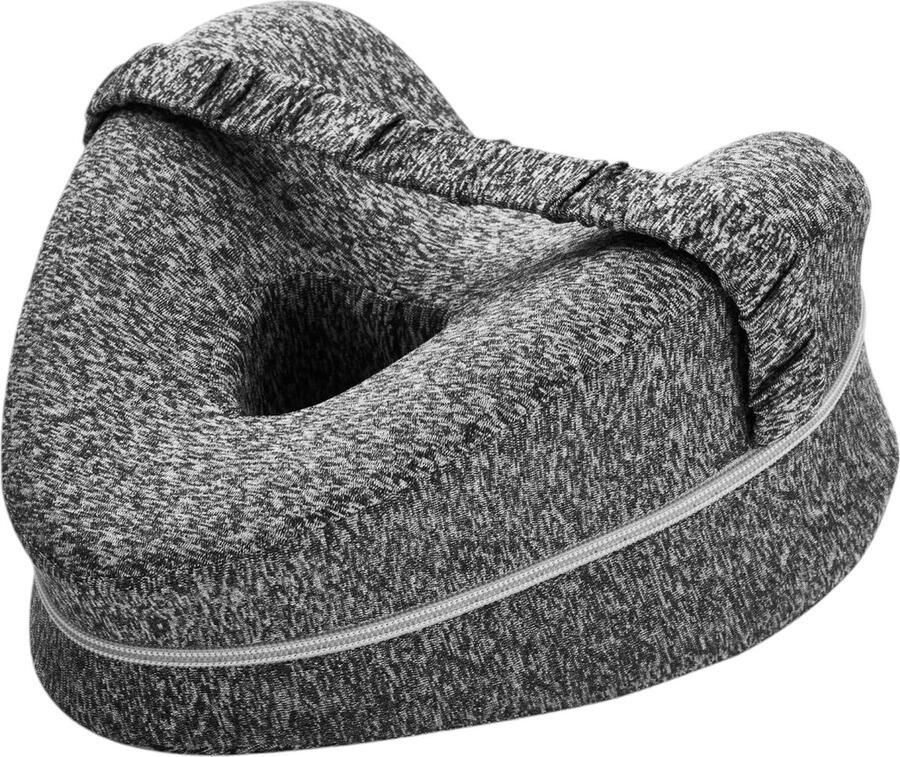 Kniekussen voor in Bed Grijs Orthopedisch Kniekussen Beenkussen Zijslaapkussen voor Volwassen Zijslaap Kussen Voor In Bed Heupklachten