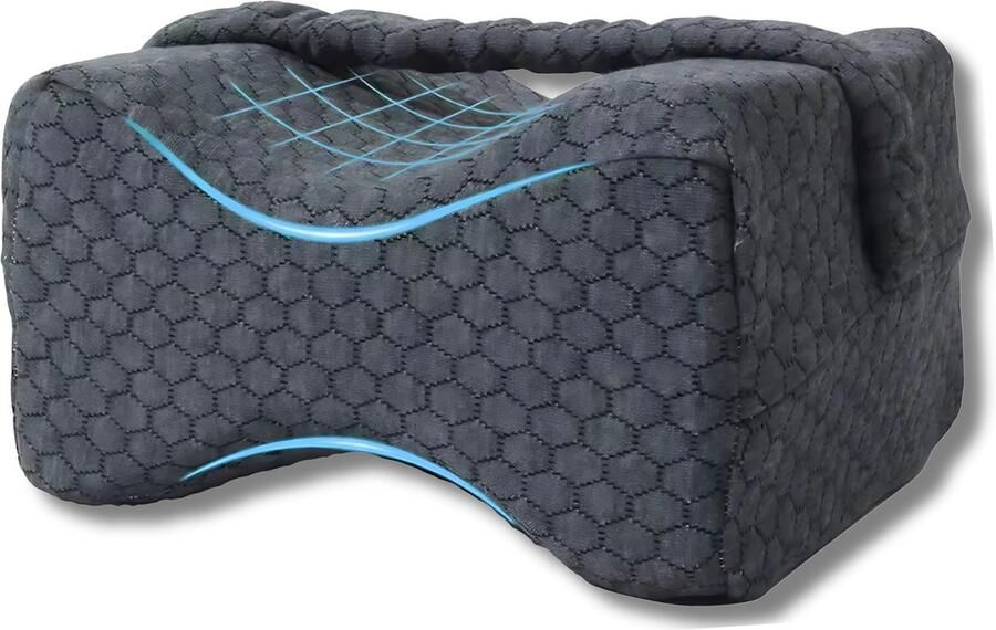 Kniekussen Orthopedisch Kniekussen voor in bed Beenkussen Kniekussen voor in bed zijslapers Kniekussen Orthopedisch Knie kussen Kniekussens Kniekussen Slapen Kniekussen Zijslaper Orthopedisch kniekussen voor in bed Orthopedisch - Foto 2