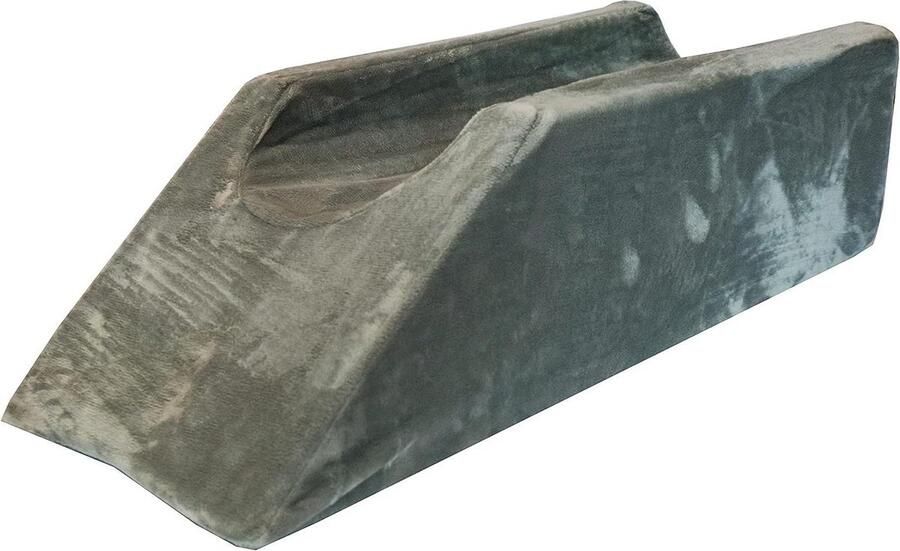 Kniekussen voor in het bed Been Elevation Wedge Pillow Orthopedisch Foam Block voor Been Rest Voetsteun na Chirurgie Herstel Verlicht Back Hip Kniepijn Kniekussen voor in het bed