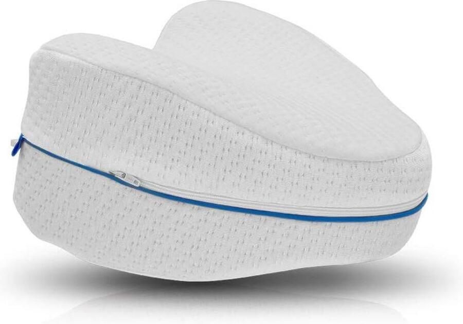 Kniekussen voor in het bed ergonomisch zijsla Memory Foam kussen voor zijlift ondersteunt benen knieën en rug Kniekussen voor in het bed