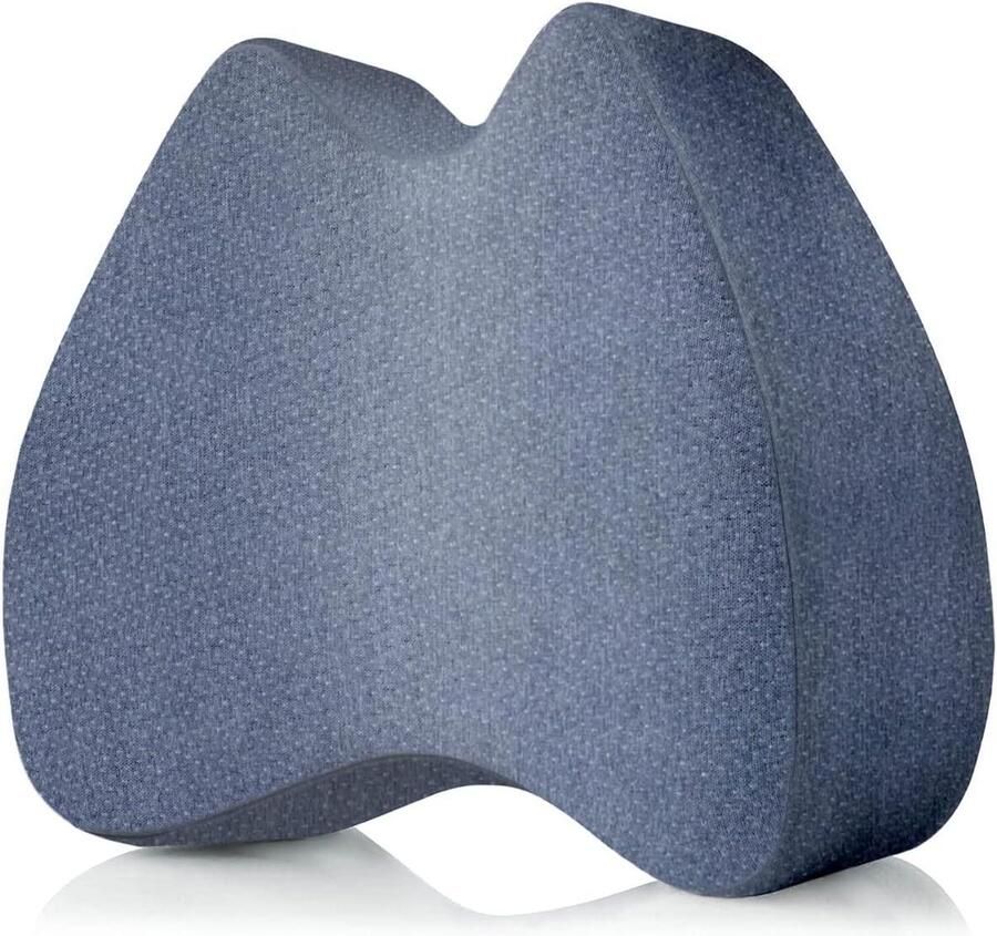 Kniekussen voor in het bed Kniekussen voor zijslapers Thermohoes Ergonomisch beenkussen Pijnvrije slaap Orthopedisch steunkussen Visco-elastisch traagschuim Sneldrogend Ademend Kniekussen voor in het bed