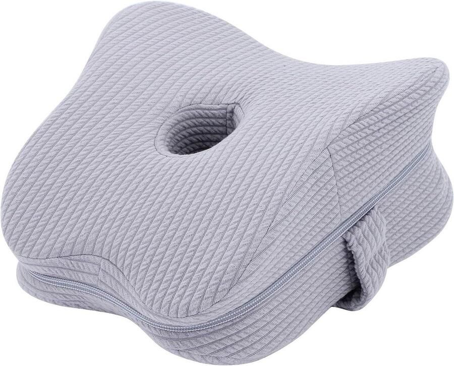 Kniekussen voor in het bed orthopedisch kniekussen traagschuim beenkussen voor heuppijn ischias beenpijn kniepijn zwangerschap bed zijslapers Kniekussen voor in het bed