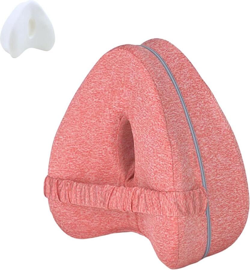 Kniekussen voor in het bed Orthopedisch Kussen voor Benen Ergonomisch Traagschuim Beenkussen Voor Zijslapers Verlicht Rugpijn Heup Ischias Gewrichten Kniekussen voor in het bed