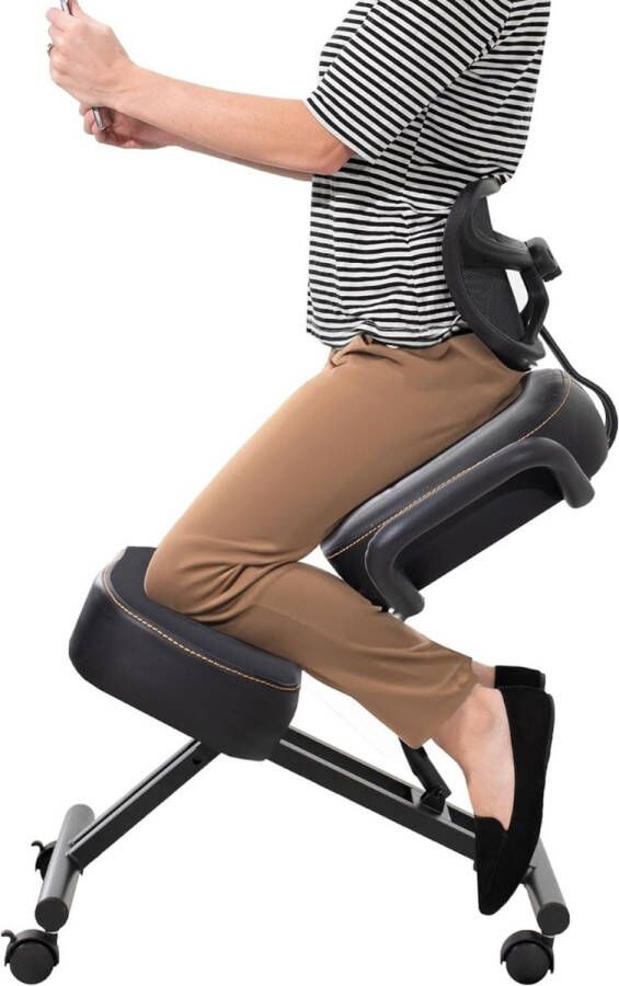 Kniestoel Ergonomisch In hoogte verstelbaar Comfortabel werken Must have voor alle thuiswerkers of op kantoor! - Foto 10