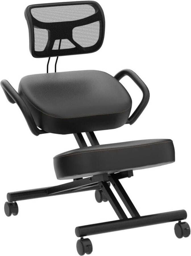 Kniestoel Ergonomisch Met rugleuning In hoogte verstelbaar Comfortabel werken Must have voor alle thuiswerkers of op kantoor!