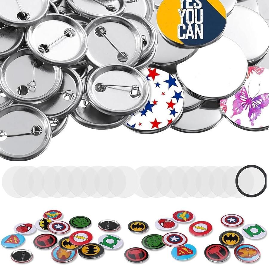 Knop benodigdheden ideaal voor projecten 10 stuks zwart