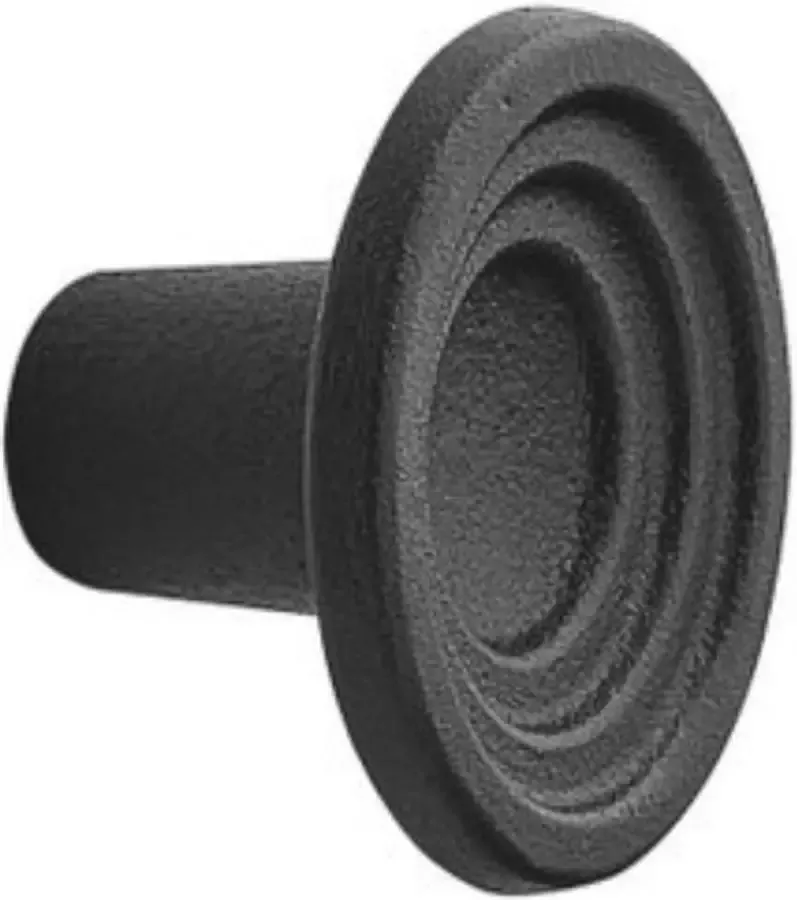 Kastenman Knop zwart mat Gietijzer zwart Keukenknop Meubelknop Kastknop Authentiek H028