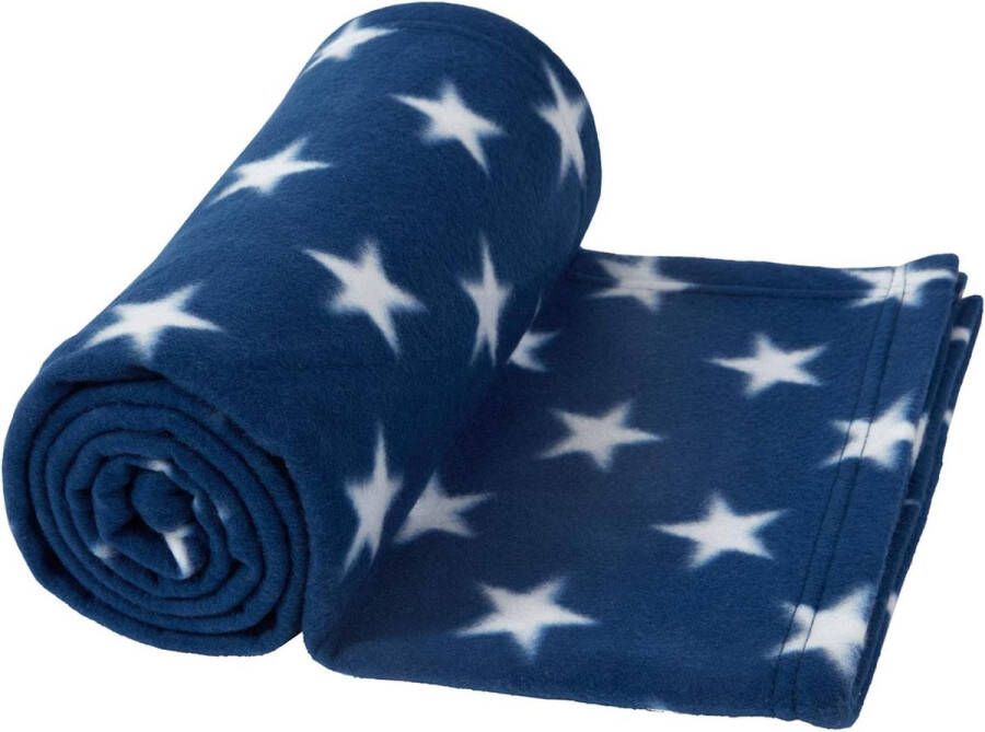 Knuffeldeken pluizige deken fleece-deken voor in de woonkamer sofa warm winter zacht voor op de bank deken voor kinderen zitbank 120 x 150 cm blauw