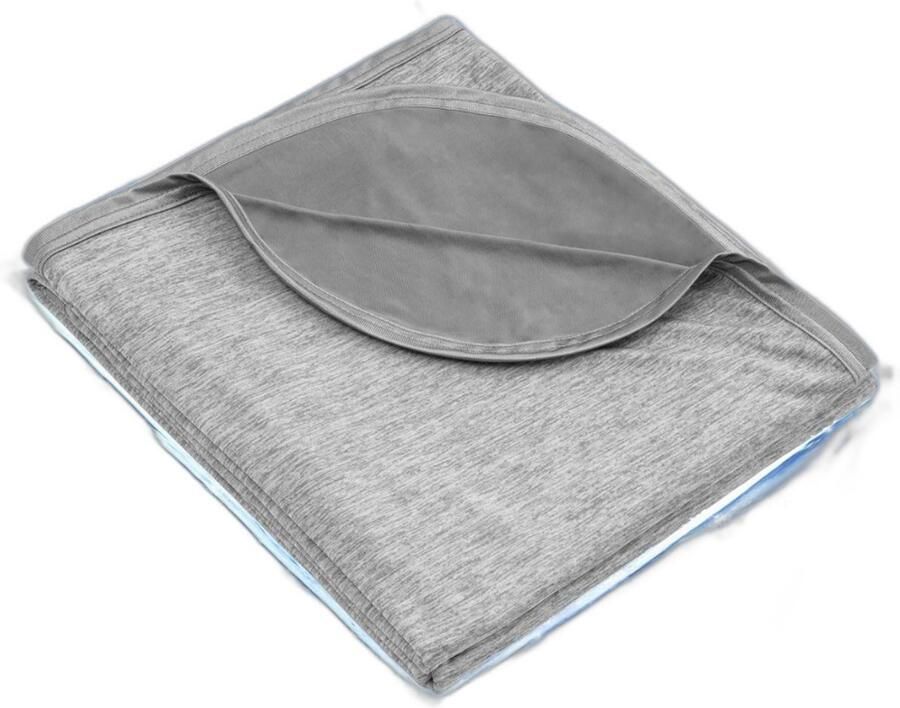 Retadou Q-Max Koeldeken verkoelende deken lichte koeldeken voor mensen Q-Max > 0 5 zomer verkoelende deken om te slapen dunne zomerdeken verkoelende deken voor bed grijs 230 x 270 cm