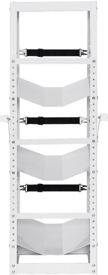 Koelmiddeltankrek 3 Cilinders van 13 6-22 7 Kg (30-50 Lb) 14 64 X 13 97 X 46 06 inch Cilinderhouder voor Freon Gas Zuurstof Stikstof