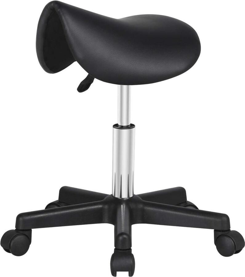 Verstelbare Zadelkruk Draaibaar en Comfortabel voor Werk en Praktijk