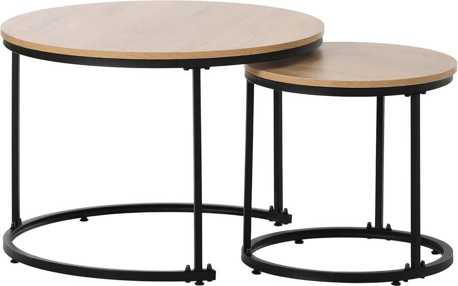 Koffietafel Table Coffe table Living Room Table Moderne minimalistische stijl Combinatie salontafelset Home Leisure Table Eenvoudige hoge salontafel Houtkleur