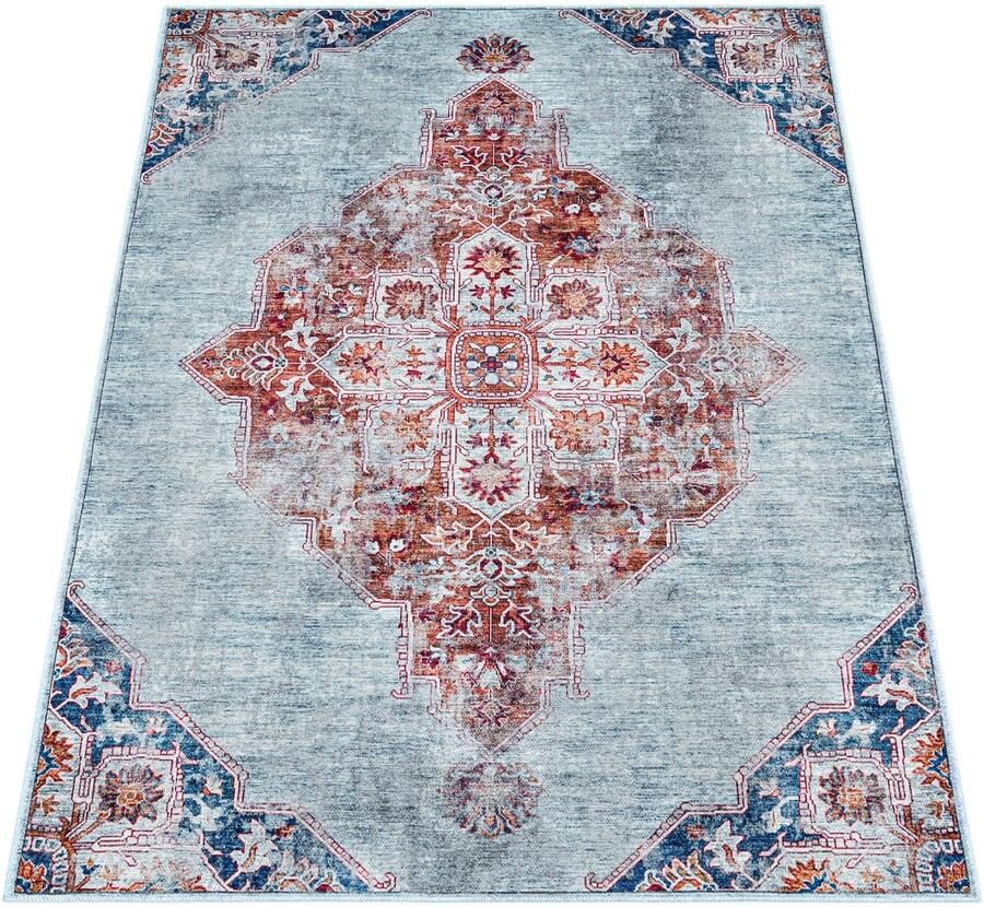 Short Pile Rug – Durable & Elegant – Oriental Design – Luxury Vintage Look