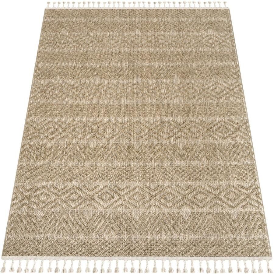 Short Pile Rug – Classic Diamond Pattern – Soft Durable & Stylish Design