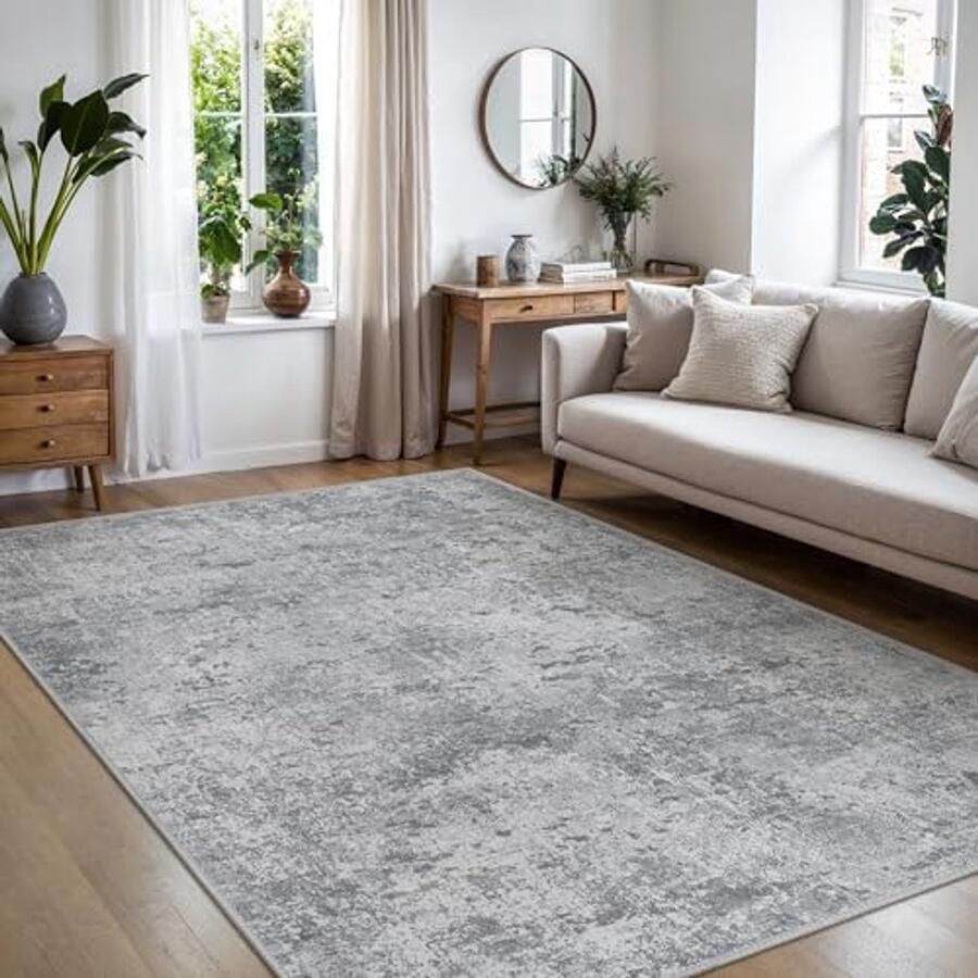 Korte Stapel Vloerkleed 160x230cm Wasbaar en Antislip Ideaal Voor Woonkamer Slaapkamer Keuken en Badkamer