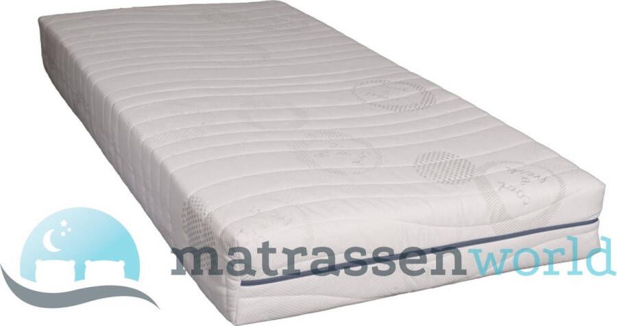 Koudschuim Micro Pocketvering Matras Cool Fresh Tijk Matrashoes 140 x 200 cm dikte c.a. 25 cm