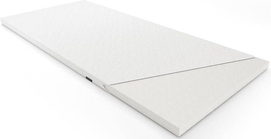 Koudschuim Topper 130x200 – Wasbare Tijk – Duurzaam Koud schuim Topmatras – Matras Topper Met Wasbare Tijk – ColdFoam Classic