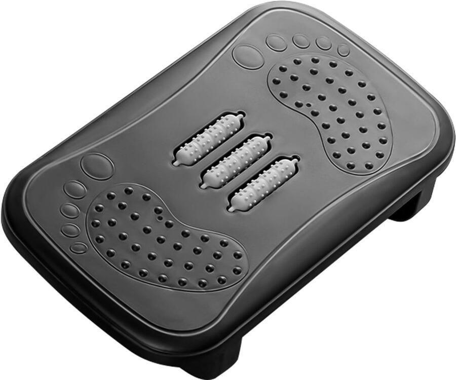 Kezidhp Ergonomische Voetensteun Onder Bureau met Massagefunctie – Antislip Voetensteun Tegen Been- Knie- en Rugpijn – Praktisch voor Thuiskantoor Kantoor & Reizen