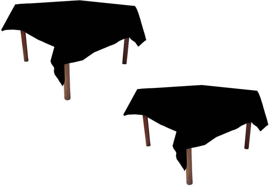 Kreukbestendig Tafelkleed 100% Polyester Set van 2 Kleuren