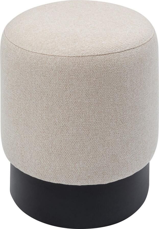 Kare Design Kruk Cherry creme zwart