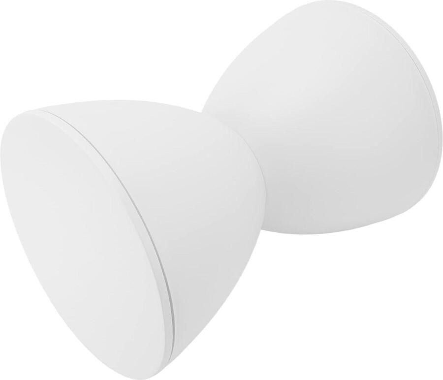 Moderne eenvoudige Zandloper Vormige Kruk Scandinavische Stijl Huishouden Ronde Kruk voor Badkamer Paskamer Wit