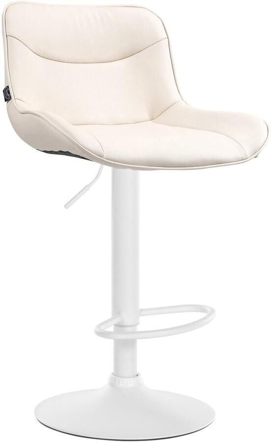 Kunstleren Barkruk Design Kruk Ergonomisch Comfort Verstelbare Hoogte