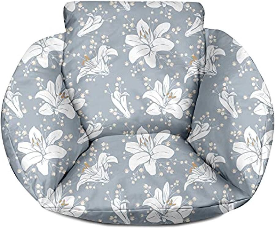 Kussen voor Hangstoelen en Draaistoelen Rugkussen voor Tuin en Terras