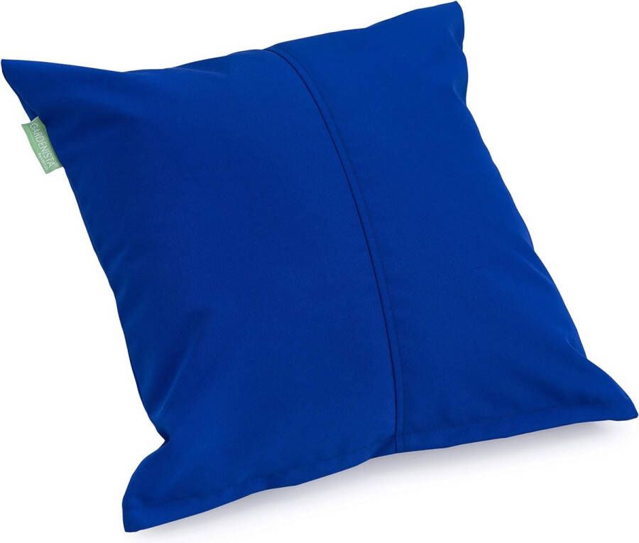 Kussen waterbestendig kussen outdoor zitmeubelkussen met holle vezelvulling ideaal voor rotan stoelen buiten licht (blauw)