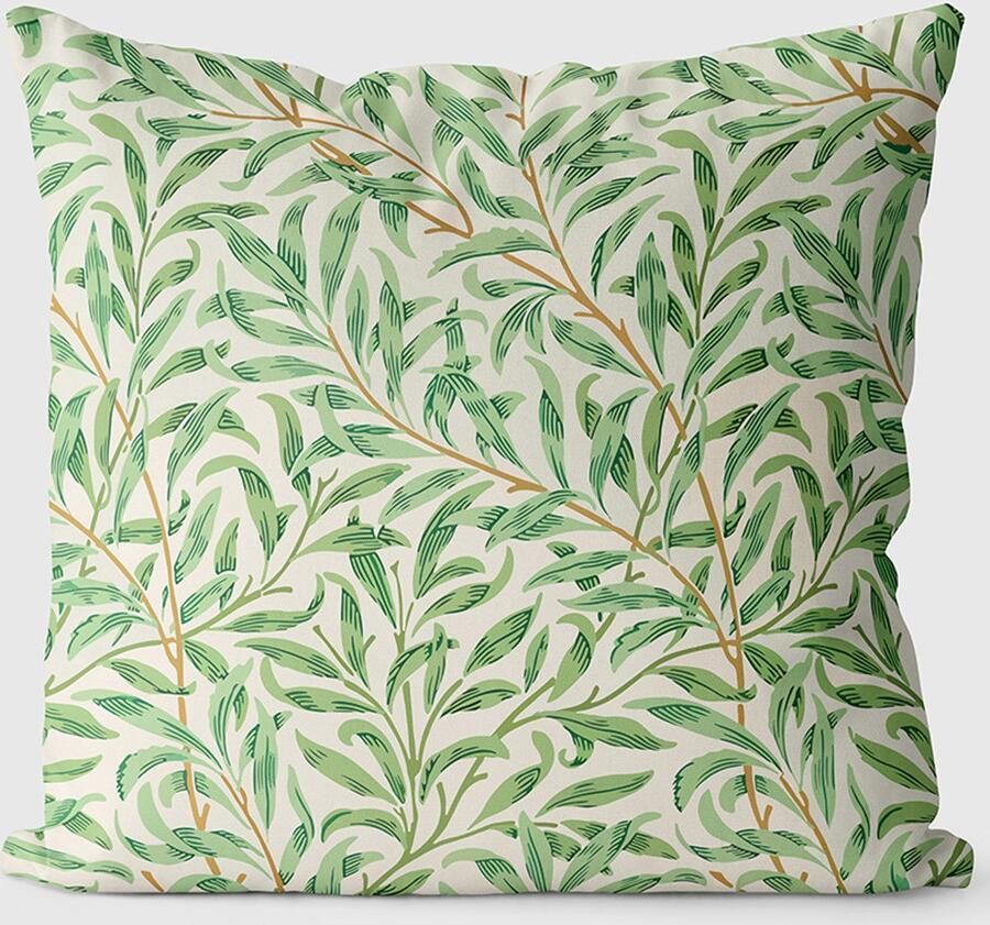 Kussenhoes 45 x 45 cm William Morris 2-delige set Sofa Kussensloop Zacht Huis Woonkamer Slaapkamer Omvormbaar Bed