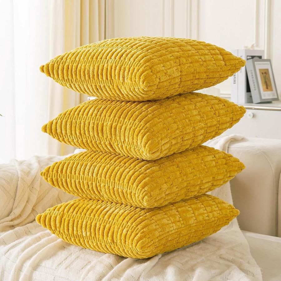 Kussenhoes 50 x 50 cm abstract bohemian stijl-bladeren outdoor kussen bankkussen sierkussen kussenhoes lente zomer modern waterbestendig linnen premium kwaliteit kussenslopen voor bank slaapkamer woonkamer