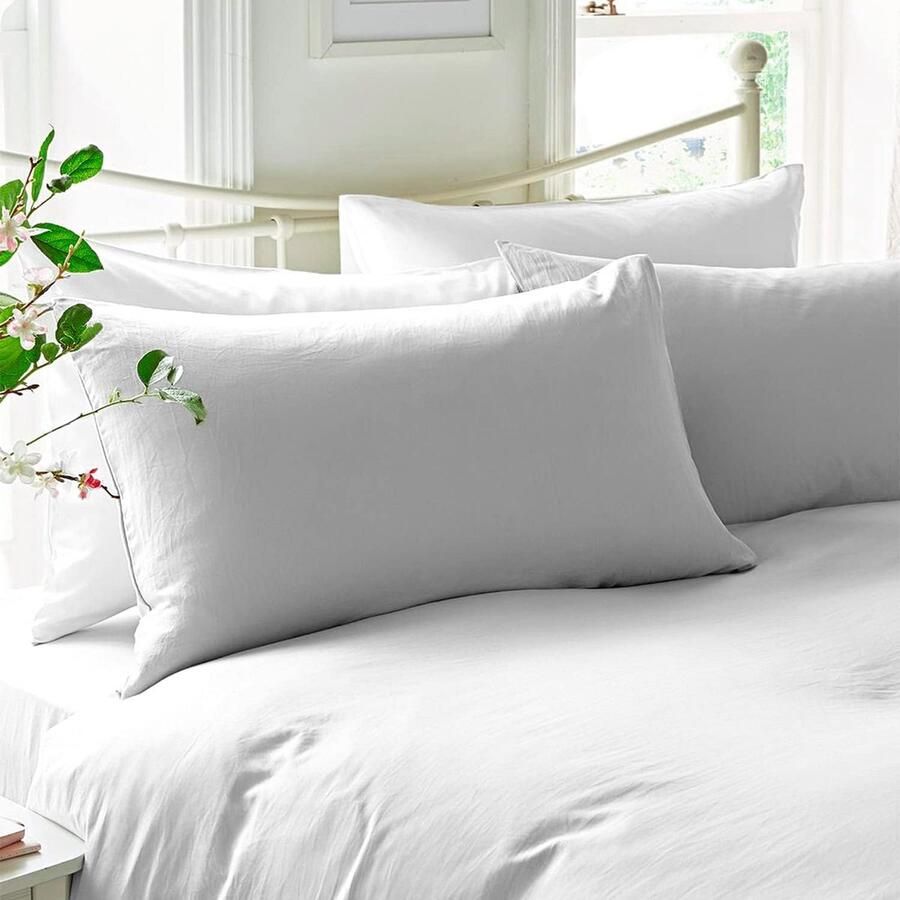 Kussenhoezen effen chenille deco-kussenhoezen met verborgen ritssluiting voor bank auto of bed voordeelset van set van 2