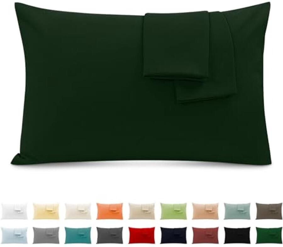 Kussenslopen Tweepersoonsbed Katoen 40x70 cm Set van 2