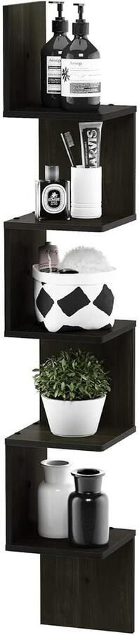 L-vormige hoekplank ruimtebesparend 1 stuk composiet hout 19 81 x 123 95 x 19 81 cm