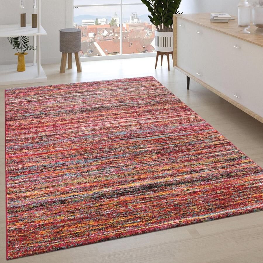Laagpolig Vloerkleed Geometrisch Patroon Veelkleurig 240x340 cm