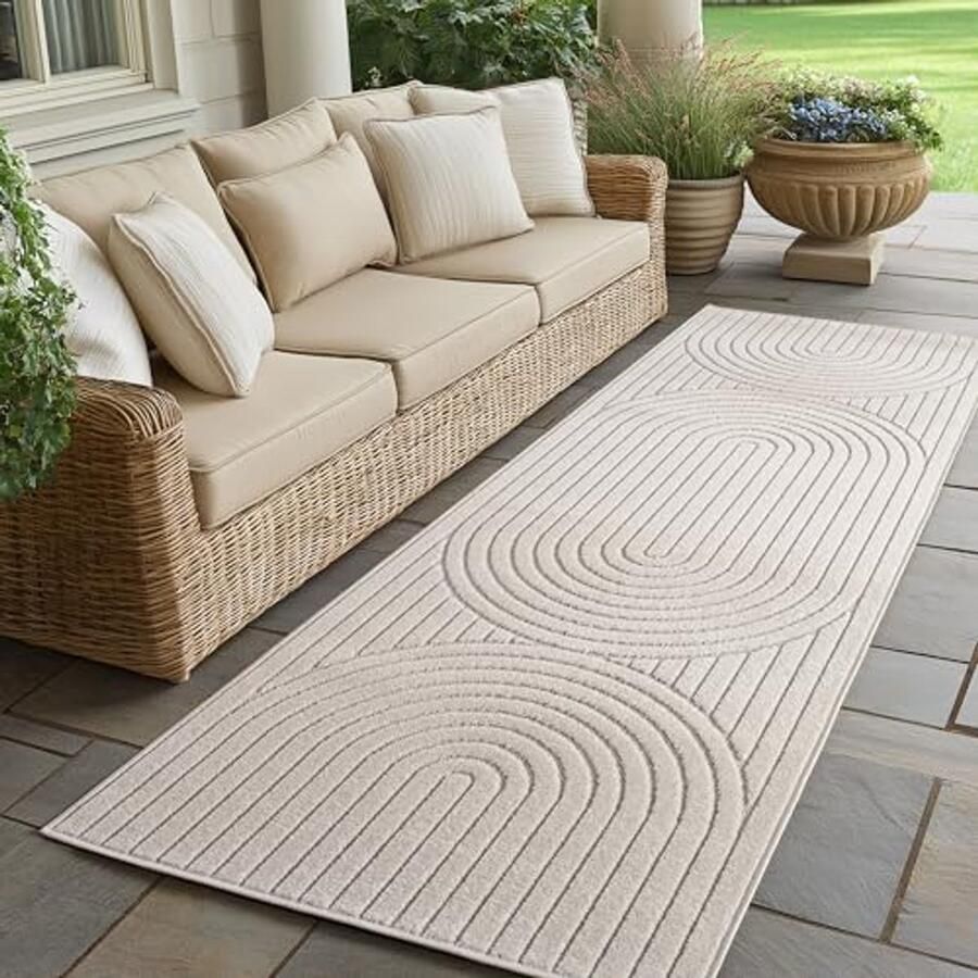 Laagpolig Vloerkleed voor Woonkamer en Slaapkamer Zacht Wasbaar en Onderhoudsvriendelijk 80x150 cm