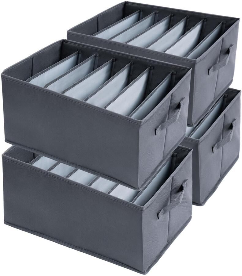 Lade-organizer voor kledingkast met ruime capaciteit en praktische vakken opvouwbaar en ontwerp