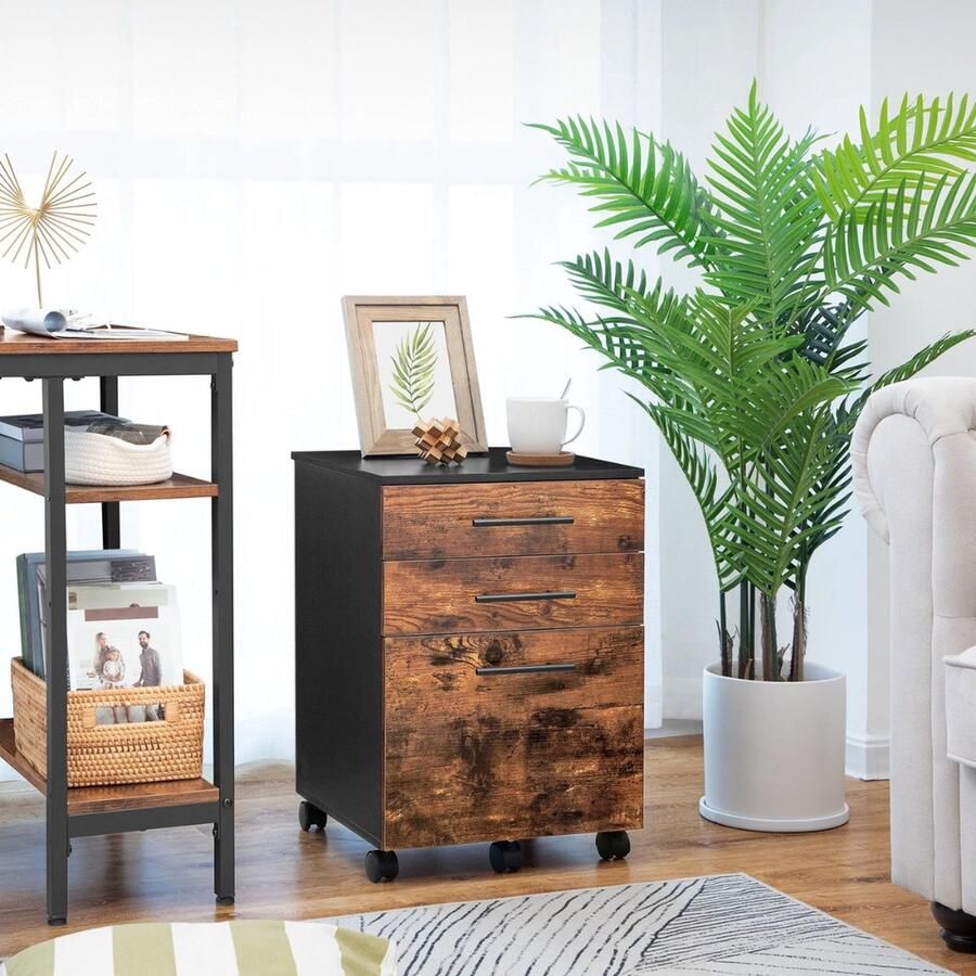 Ladekast Ladenkastje Ladenkast Ladekastje Ladekasten Slaapkamer Commode 40x40x57 Cm Hout