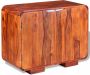 Ladekast Sheesham hout dressoir Sidetafel Bijzettafel 75x35x60 cm schoenenkast dressoir kast gangkast schoenen kast wandkast commode kast opbergkast - Thumbnail 2
