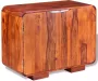 Ladekast Sheesham hout dressoir Sidetafel Bijzettafel 75x35x60 cm schoenenkast dressoir kast gangkast schoenen kast wandkast commode kast opbergkast - Thumbnail 1