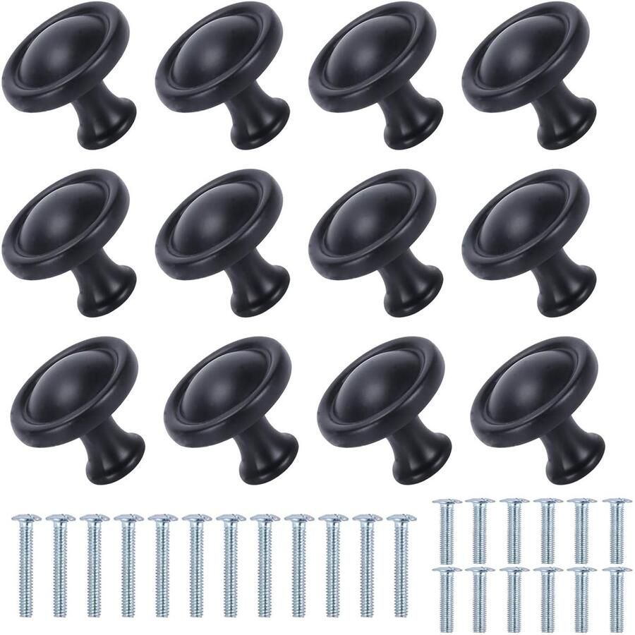 Ladeknoppen voor meubels 12 stuks kleuren Hoogwaardige materialen