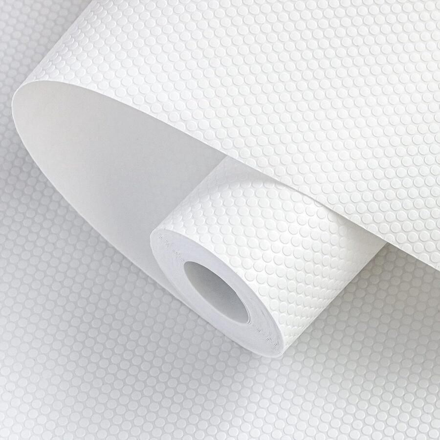 Lademat 55 x 600 cm keukenmat voor laden ladeinzet op maat te snijden EVA-koelkastmatten voor laden planken kast koelkast (wit 55 x 600 cm)