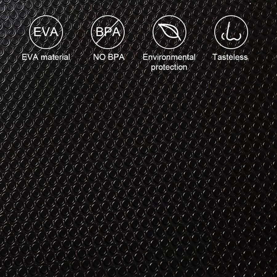 Lademat antislipmat 45 x 500 cm waterdicht en oliebestendig lade-inleg voor keukenkasten en koelkast planken