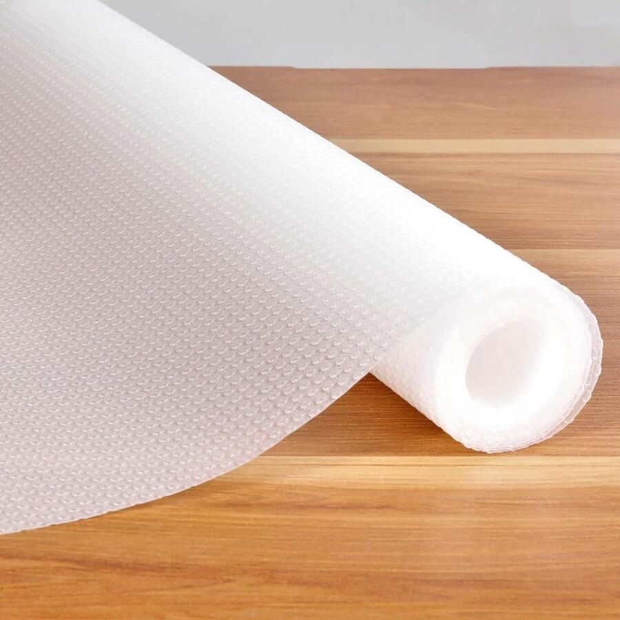 Lademat (Oversize) 50cmx600cm Kastpapier Ladevoering Eva Waterdicht Niet-klevend Ondertapijt voor Keukenkasten (Transparant Dot) - Foto 2