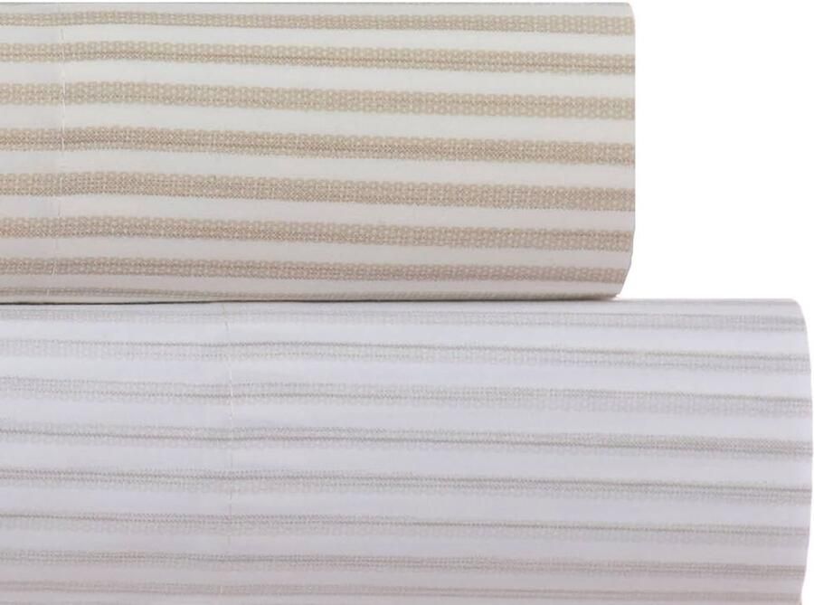 Laken Set Ademend Katoen 1 stuk Lichtgrijs