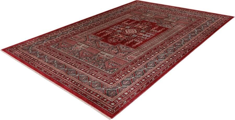 Lalee Dakar Klassiek oosters vloerkleed traditioneel afghaans tapijt 200x290 cm rood